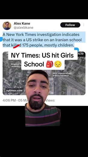 March 6th. NY Times investigation reveals it was a US strike. #greenscreen