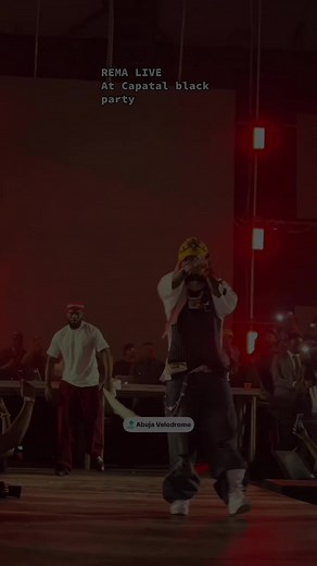 Odumodublvck & Rema Live at Capital Machine Concert