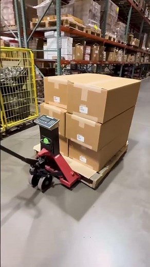 Weigh in the Warehouse with Pallet Jack Scales