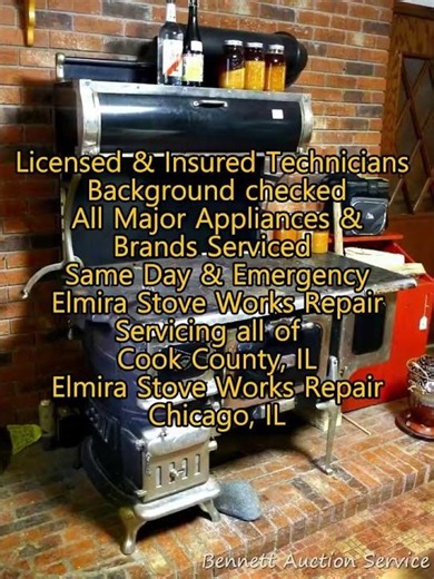 Elmira Stove Works Repair Chicago, IL 630 454 7692