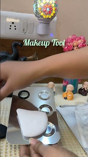 Makeup Hack Tool You NEED! 😱 Mixing Palette + Spatula Review#shorts