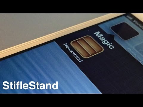 StifleStand - hide Newsstand on iPhone 5, no jailbreak required!