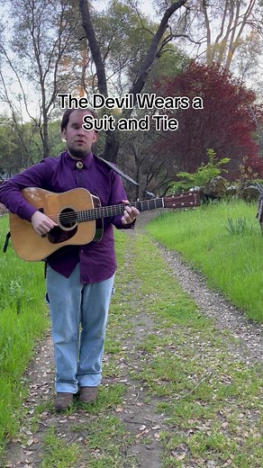 I didn't meet the Devil out in these sticks. But I sure had a hell of a time doing this song. A cover of The Devil Wears A Suit And Tie by Colter Wall. @Colter Wall #acoustic #acousticcovers #acousticguitar #thedevilwearsasuitandtie #colterwall