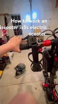 How to work an eye scooter I X5S