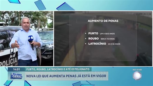 Lei que aumenta penas para furto, roubo e golpes virtuais entra em vigor no país