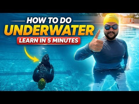 Swim Underwater easy technique for Beginners | Underwater Swimming Kaise Kare | swim like pro