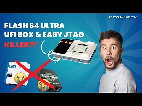 Flash 64 Ultra 2025 New Box Flash64 UFS and EMMC Programming Box Ready Stock Available