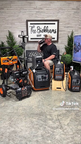 Efurden 4800 Watts Inverter Generator Gas Powered, Portable Generators for Home Use and Camping, with Fuel Gauge and Digital Meter, CO Sensor, RV Ready, Parallel Capable, EPA Compliant