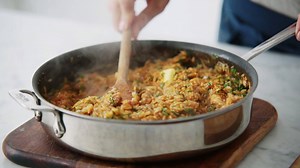 3.9K views · 69 reactions | The weekend is a time to unwind, relax, and pull up a bowl of Risoni with Italian sausage and Red Wine & Garlic sauce. It’s simple and delicious, perfect for Sunday night dinner on the couch. | Barilla | Facebook