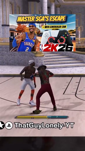 Sga Escape Dribble Tutorial #nba2k26