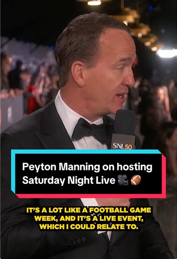 Peyton Manning's Experience on Saturday Night Live