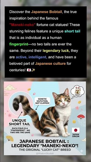 Meet the Inspiration Behind Japan’s Lucky Cat 🇯🇵 Maneki-neko 🐈 #cat #catlovers