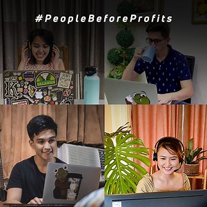 434K views · 128 shares | In this pandemic that we are in, what does it really mean to put your people first, aside from the current work-from-home setup? By launching different virtual programs to keep our teammates’ holistic well-being in-check! Take it from Us. #PeopleBeforeProfits | TaskUs | Facebook