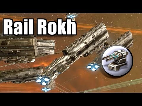 Rail Gun Rokh - Keepstar hull timer - EVE Online