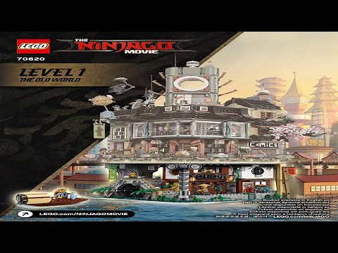 LEGO instructions - The LEGO Ninjago Movie - 70620 - NINJAGO City (Book 1)