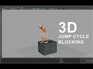 Basic Jump Animation - Blocking In Maya