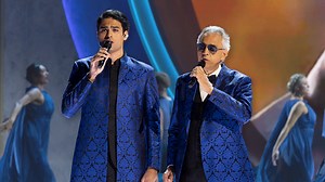 Andrea Bocelli sings moving ‘Time to Say Goodbye’ duet with son Matteo at Oscars ceremony