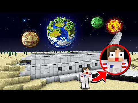 Minecraft: PERDIDO EM UM PLANETA DESERTO!