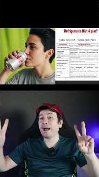 Ingredientes do refrigerante diet - Por que ele é pior que o refrigerante normal