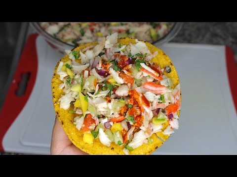 CEVICHE DE IMITACION DE JAIBA