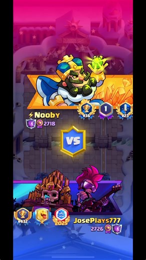 CRAZY HOMEMADE DECK inside the top 500!! Gameplay of @fahrenhaith00 #clashroyale #competetive #homemade #unique #fyp