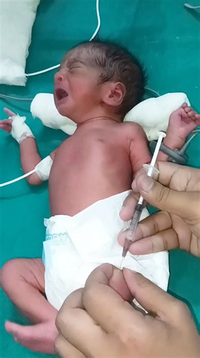 683K views · 8.7K reactions | Baby Bevac vaccination by syringe short video | Vikash Kundu | Facebook