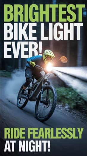 The Most Powerful Mountain Bike Headlights Ever Made!
