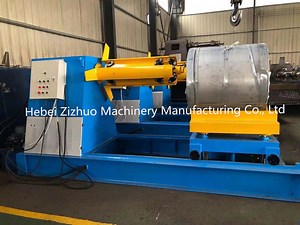 [Hot Item] Automatic Hydraulic Uncoiler/Decoiler/Decoiling Uncoiling Machine with Trolley for Metal Coil Factory Price