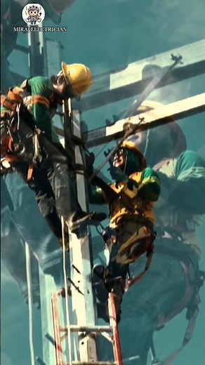 High Voltage Line Installation With Machine | New Pole, Cable & Transformer Setup Step-By-Step ⚡