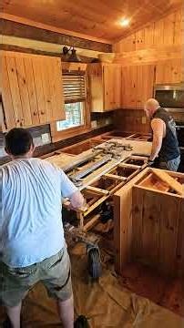 How to Install 117 inch Quartzite Sink Top!!
