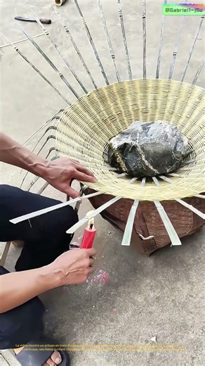 Le bambou flexible : comment des roseaux fendus défient la gravité pour former une coupole