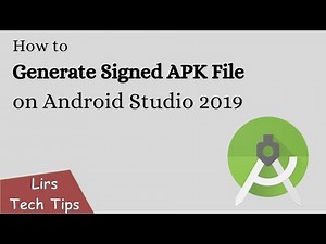 How to Generate Signed APK File on Android Studio 2019