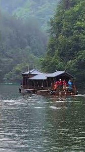 Baofeng Lake in Zhangjiajie, China #Zhangjiajie #Baofeng #china #lake #outdoors #travel #mountains