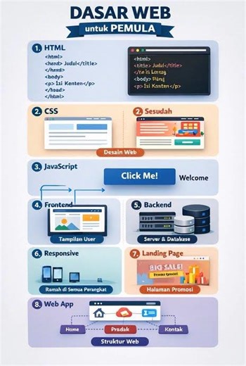 Dasar pembuatan Website 1@FarhanOnlen #farhanonlen #htmlcss