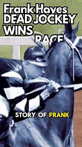 5.4K views · 62 reactions | This is the story of Frank Hayes who was a jockey in 1923 and one a 20 – 1 race, even though he died of a heart attack during the race. #frankhayes #DeadJockey #horserace #1923 | Deanna Falchook | Facebook