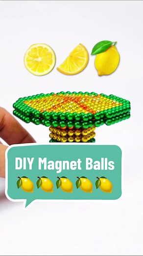 🍋Very Satisfying 🍋 DIY Amazing Ideal From Magnetic Balls @My Magnet @My Magnet @My Magnet #รู้จากTikTok #craft #diy #mymagnet #art #magneticballs #magnetart #satisfying #TiktokUni #relax #asmr #howtotiktok #magnet #magnetballs #amazing