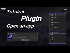 Tutorial - Plugin - Toolbox - Open an app