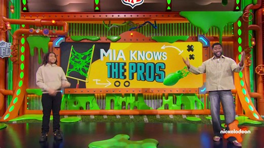 Mia knows the pros: Super Bowl LXI 'NFL Slimetime'