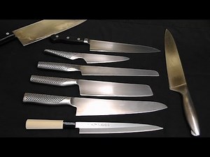 Kitchen Knives - Presentation and Sharpening