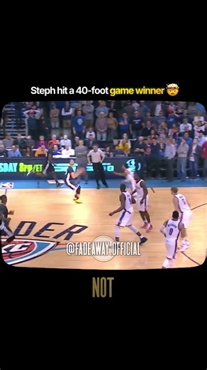 Steph's 40-FOOT Game Winner was Unreal 🤯🏀 #Shorts