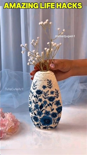 🌸 5 Easy DIY Flower Crafts & Home Decor Ideas You Can Make at Home ✨🌿 | #shorts