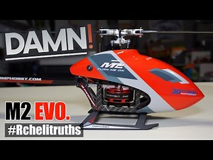 DAMN this HELI is SICK!!! - OMPHOBBY M2 EVO Review & Flights 🔥