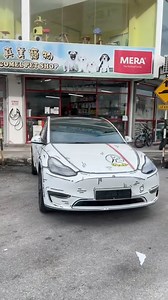 9.1K views · 20K reactions | Done tesla comic style at bawah jejantas raja uda butterworth Comel Pet Centre #zameerpentbrush #cartooncar #comicart #anime #manganime #tesla #Penang | Zameer Pentbrush | Facebook