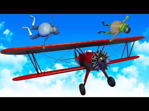 We Flew Planes and Everything Went Wrong Amazing Frog Multiplayer!