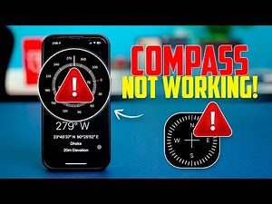 How to Fix Compass App Not Working on iPhone | iOS 18 Compass App Solution