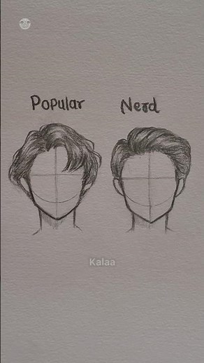 How to draw male hair #tutorial #drawing #shorts #fyp #howtodraw #art