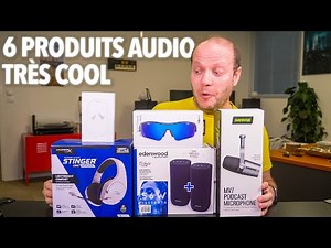 6 produits audio très cool à découvrir ! 👀