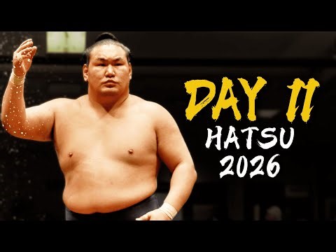 Sumo January Basho 2026 – Day 11 | Analysis & Commentary