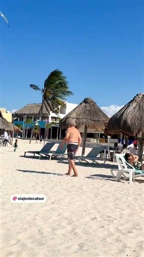 Playa Progreso la playa mas bonito del México con su área blanca #turismo #viajes