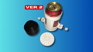 3D Printed Dual Bladed Soda Can Cutter/soda Can Slicer Tool Version 2- Soda Can, Beer Can, Pop Can Cutting/slicing Tool - Etsy